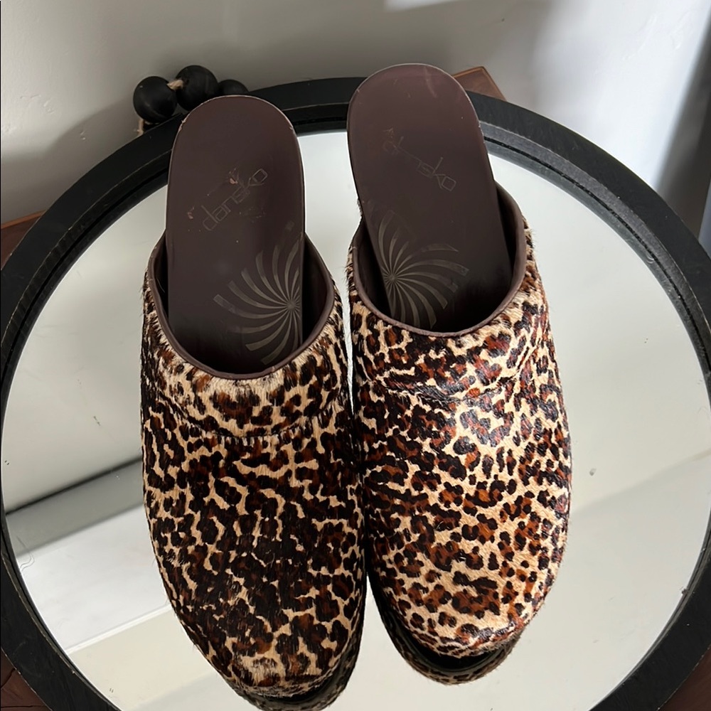 Dansko Leopard Print Women's Shoes